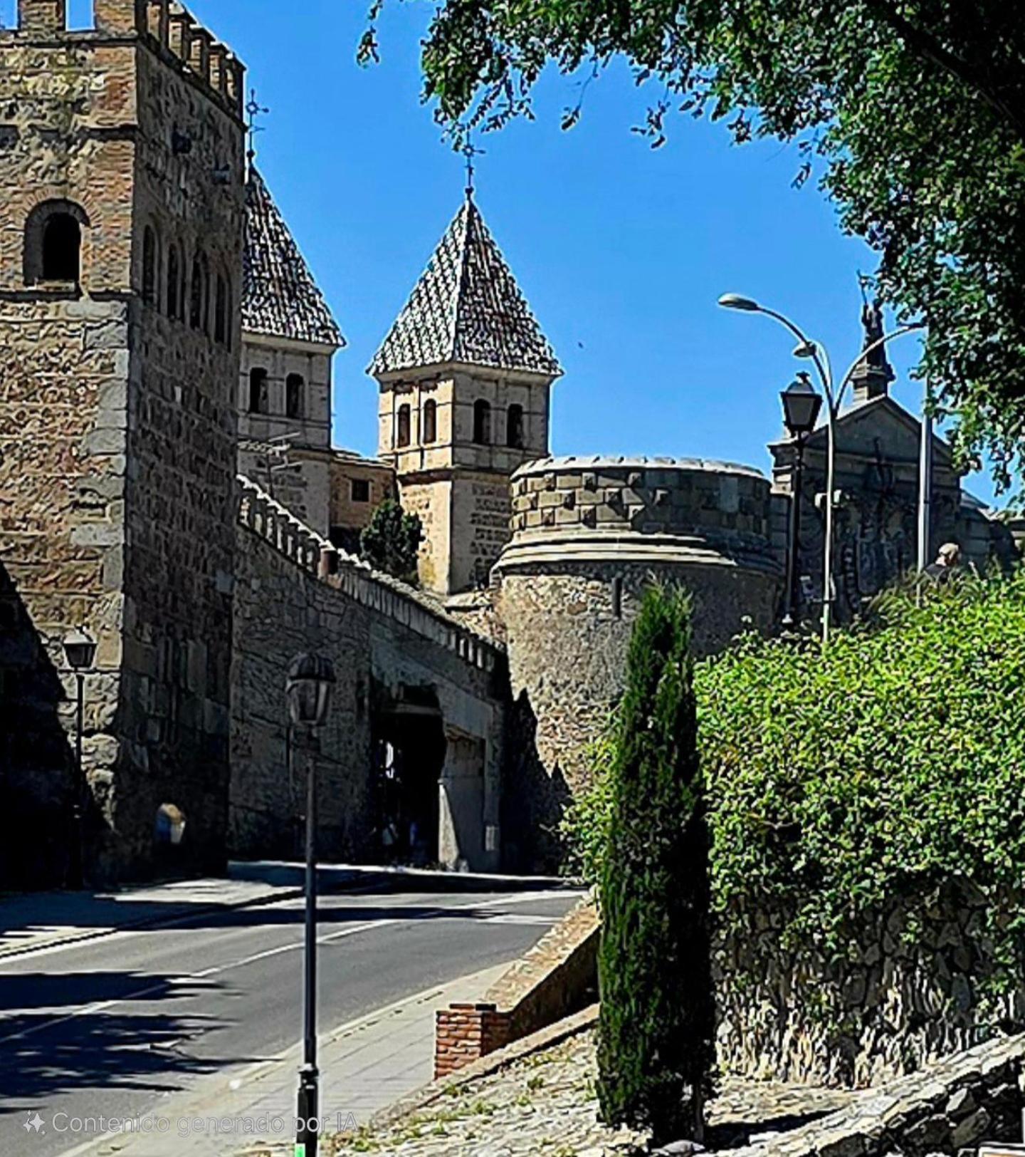 Puerta De Bisagra-Parking Gratis- Con 2 Habitaciones Toledo Buitenkant foto